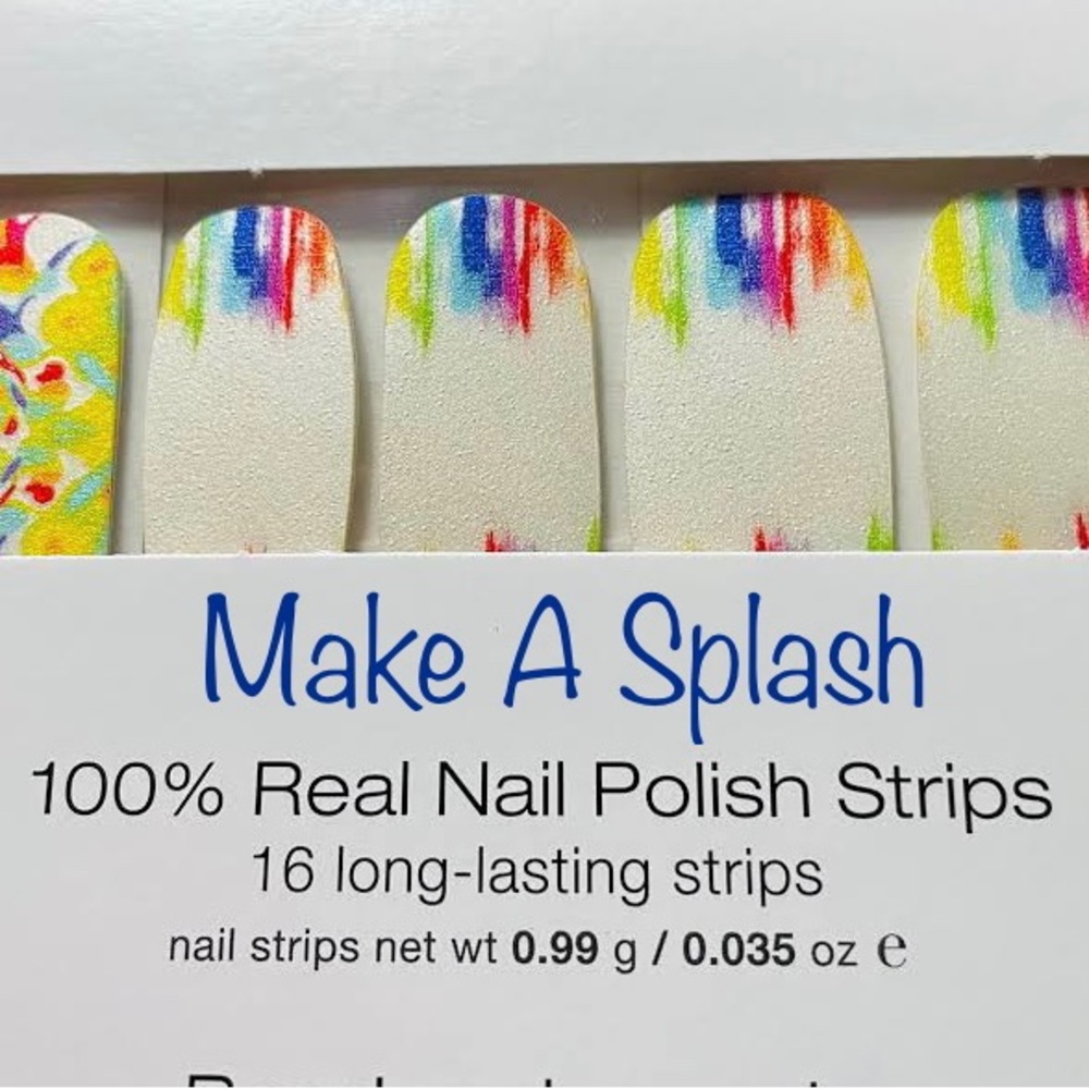 Retired Color Street Nail Strips - Make A Splash